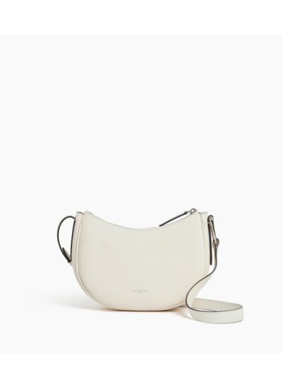 Petit sac bandoulière Madeleine en cuir de taurillon grainé