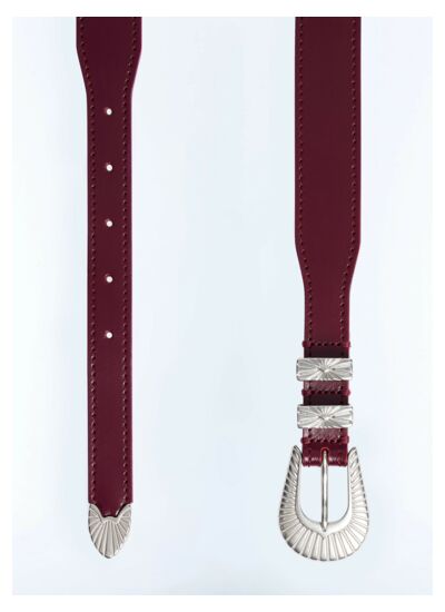 Ceinture Western en cuir
