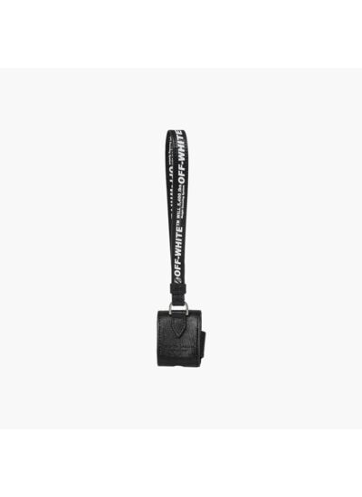 Off-White Airpods Case Diag Black