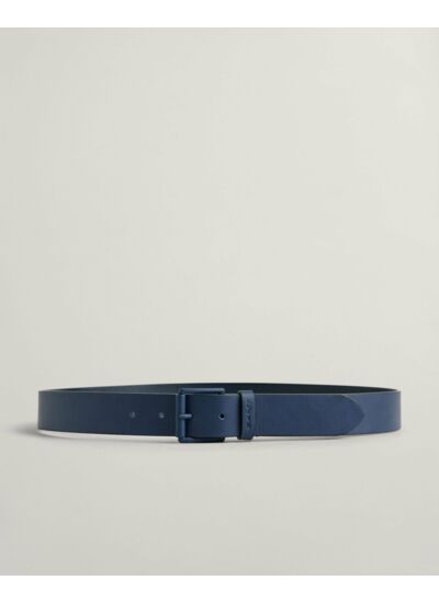 Tonal Buckle Leather Belt