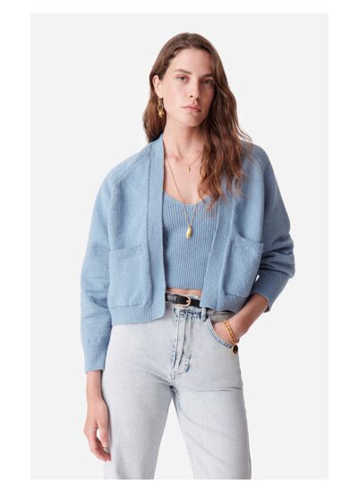 Cardigan Begonia En Coton Mélangé