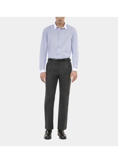 Chemise Formelle À Carreaux Bleus Et Blancs Homme