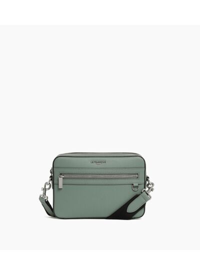Petit sac bandoulière Emile en cuir signature T