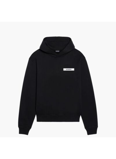 Jacquemus Hoodie Gros Grain Noir