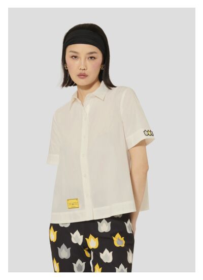 Chemise Camilou-Blanc en Coton