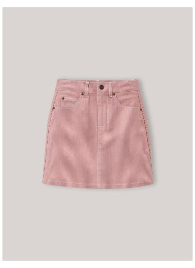 JUPE DENIM RAYE