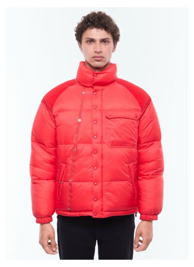 Doudoune avec moufles amovibles