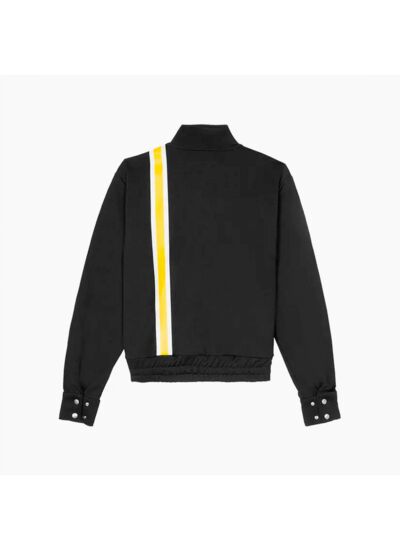 Palm Angels Veste de survêtement Monogram Track Noir
