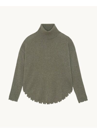 Pull Mavis kaki chiné