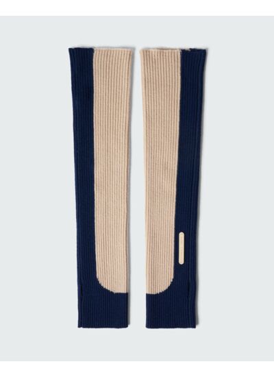 Mitaines longues color-block Ora-ïto - Accessoire - ANTIQUE/AMIRAL