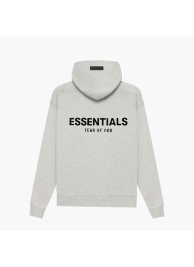 Essentials Fear Of God Hoodie Relaxed Light Oatmeal Gris Clair