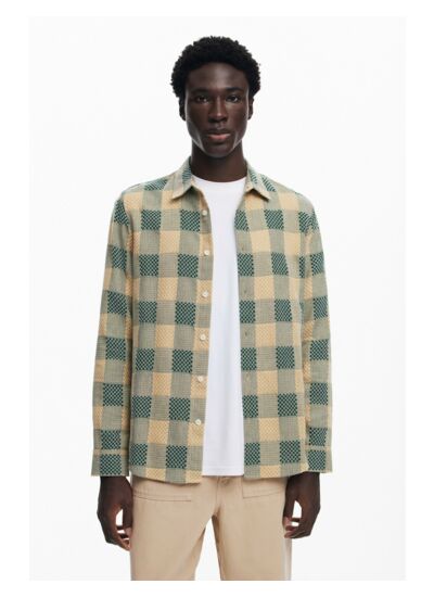 Chemise à carreaux