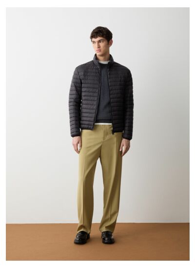 Doudoune d'automne avec col rembourré