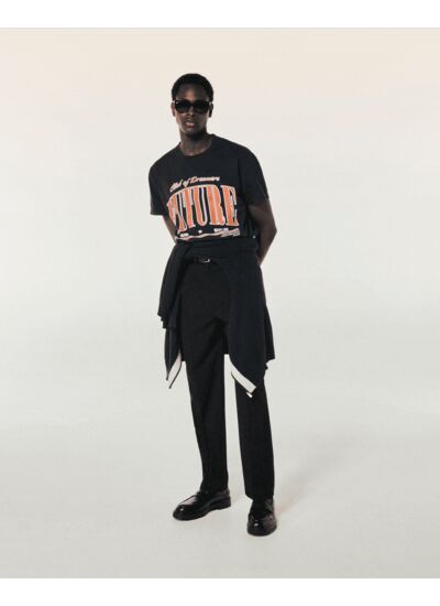 T-shirt Col Rond Manches Courtes