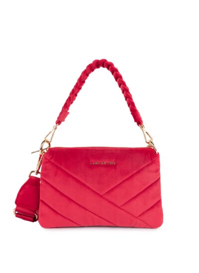 Pochette Zippé Velvet Matelassé