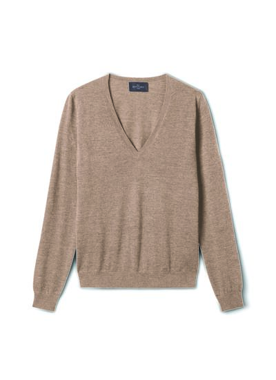 Pull col V ultrafin - Femme - CORDE