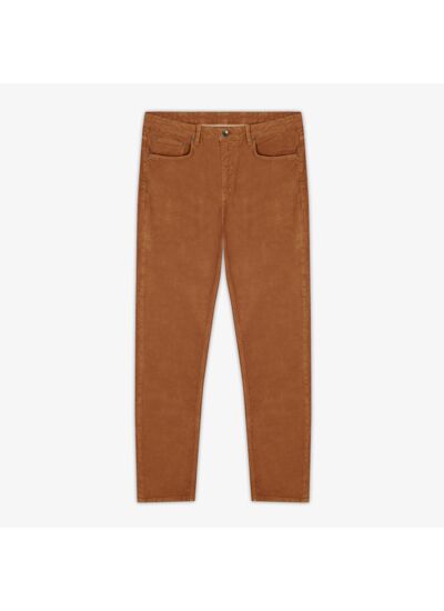 Jean 331 velours tapered fit marron fauve