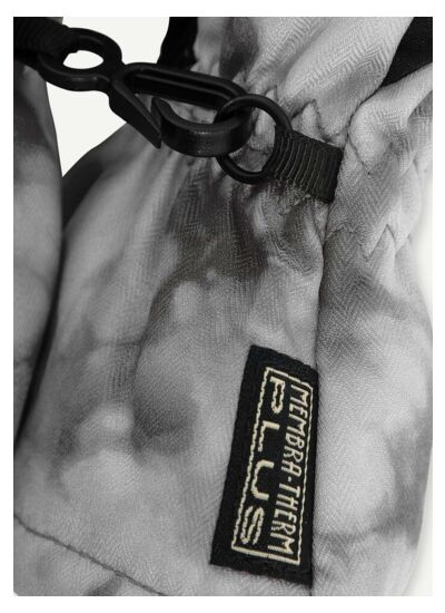 Moufles de ski unisexe tie-dye