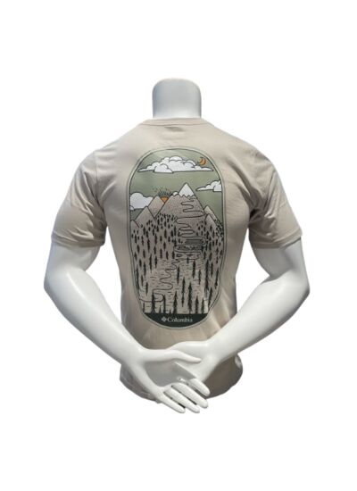M Timberview Trail FS Graphic Tee Beige