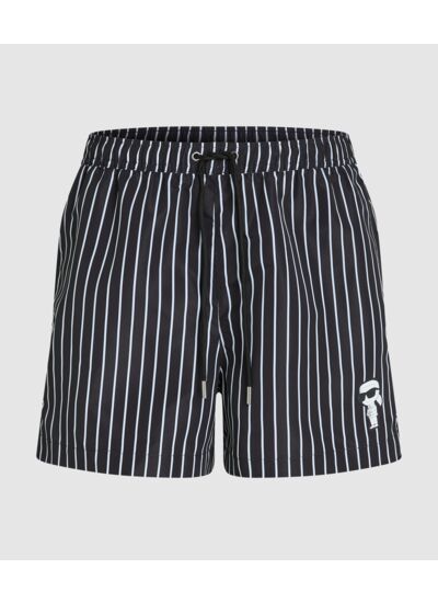 STRIPED IKON SWIMSHORTS