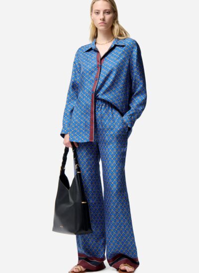 Vanessa Bruno Pantalon fredo en soie et viscose