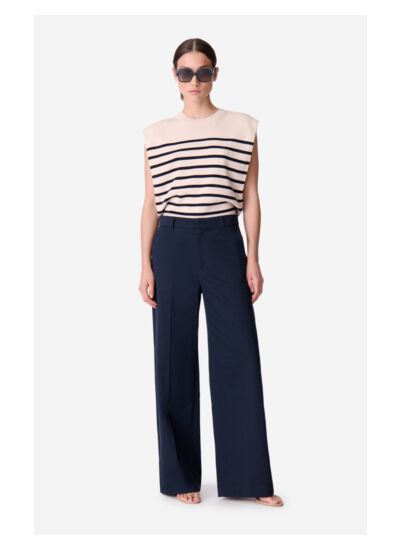 Pantalon Dulce En Coton Et Lin