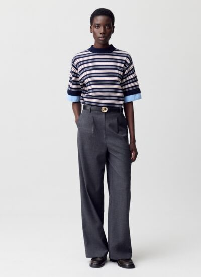 Claudie pierlot Pantalon large tailleur