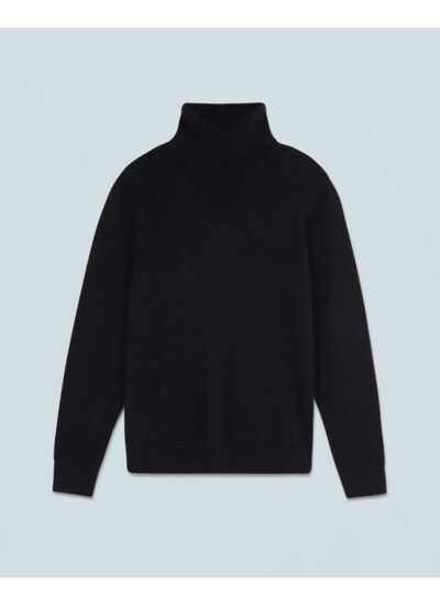 Pull Col Roule Basique