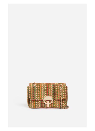Moyen Sac Moon Effet Tweed En Coton Et Laine