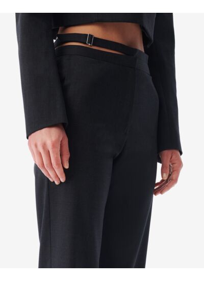 Pantalon De Tailleur À Découpe Maggie
