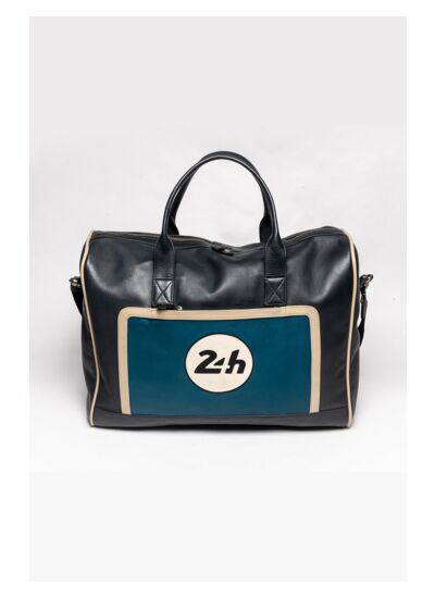 Sac cuir 24H Le Mans Austin 48H navy.ocean blue