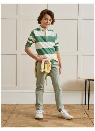 PANTALON 5 POCHES COLOR