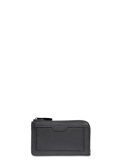 Charlie de lancel - porte-cartes zippe - noir