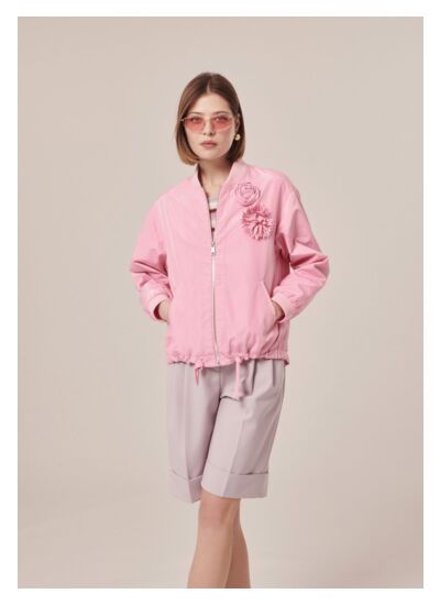 Blouson Basile-Blush en Polyester