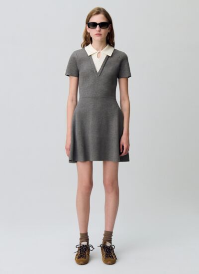 Claudie pierlot Robe courte patineuse