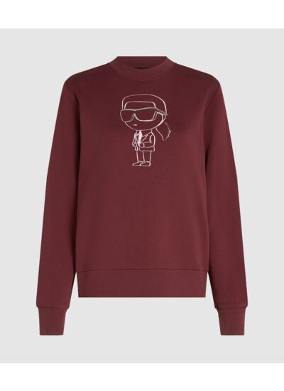 BIG IKON PRINT SWEATSHIRT