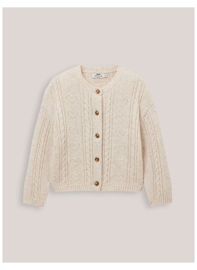CARDIGAN CŒUR ML