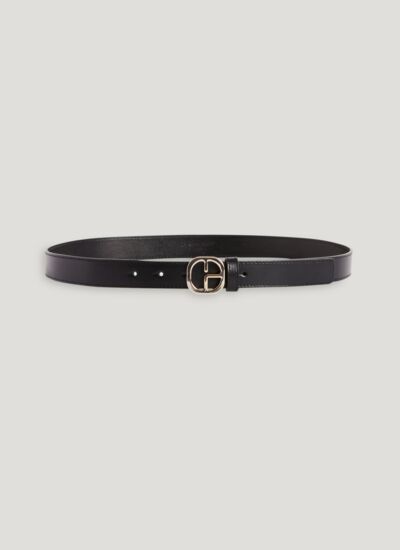 Claudie pierlot Ceinture cuir noir