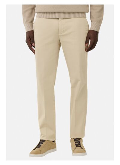 Pantalon en Coton Extensible
