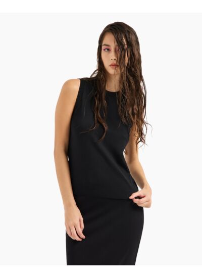 Haut en maille - noir