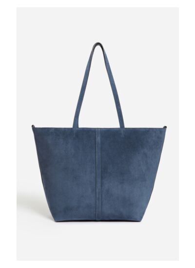 Grand Cabas Daily En Cuir Velours 100% Cuir de Vachette