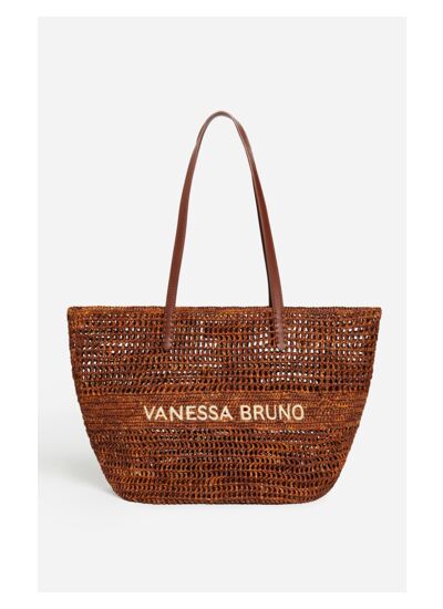 Panier en Raphia En Laine Vierge Mélangée