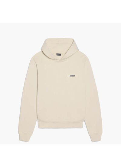 Jacquemus Le Hoodie Gros Grain Beige
