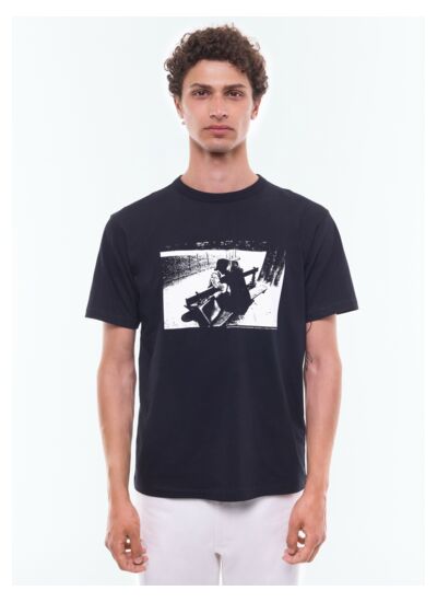 T-shirt imprimé en coton biologique