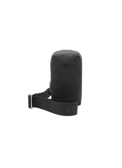 Lancel Escale - sac porte croise nomade - noir