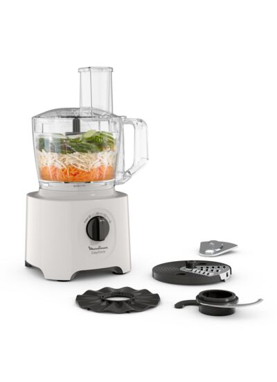 Easy Force, Robot multifonction, 800 W, 15 fonctions, 4 accessoires, Blanc