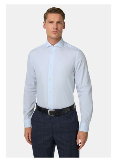 Chemise À Carreaux En Coton Slim Fit