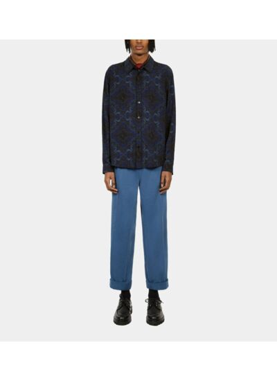 Chemise Manches Longues Imprimee Homme