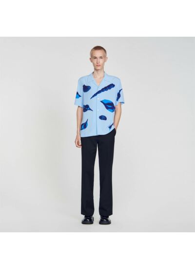 Chemise imprimé coquillages