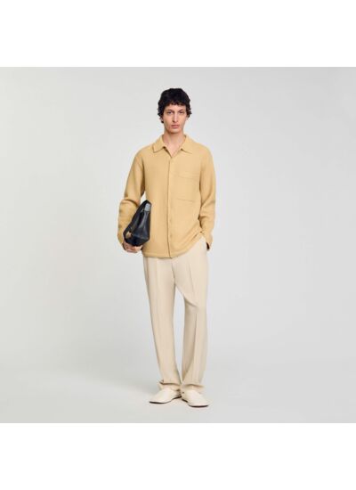 Chemise oversize en maille